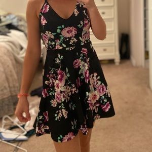 Floral Fit and flare dress- NEVER WORN